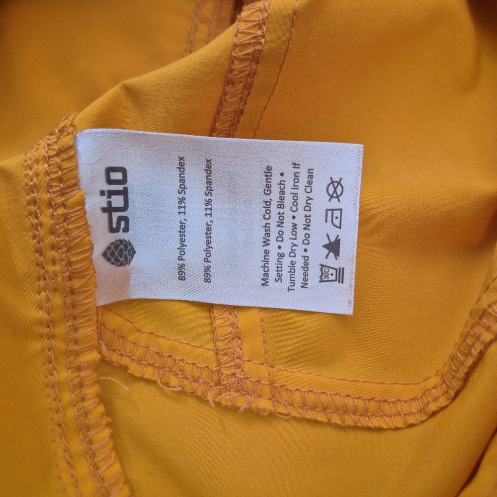 STIO CFS Board Pants Women's 10 Orange Lightweight Hiking Outdoor Quick Dry - Picture 6 of 16